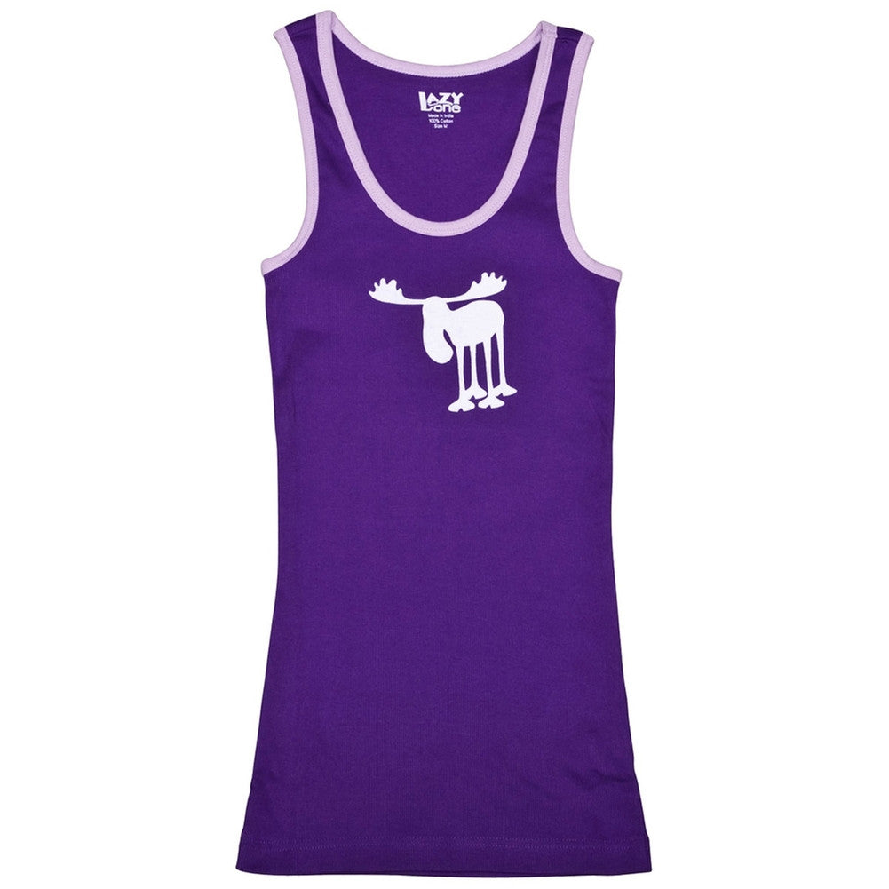 Juniors Moose Tank Top Tank Tops Lazy One   