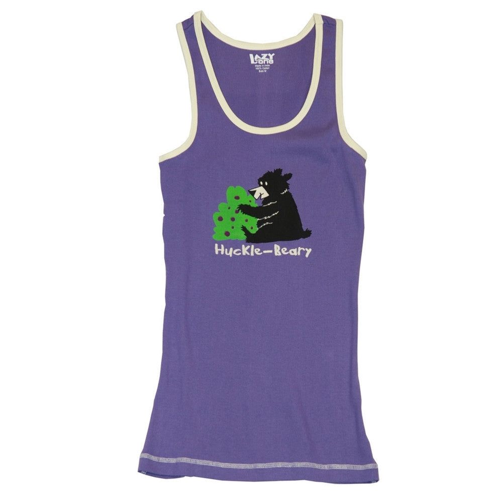 Bear Huckle-Beary Juniors Tank Top Tank Tops Lazy One   