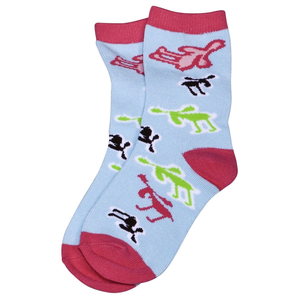 Moose Retro Kid's Socks Socks Lazy One   