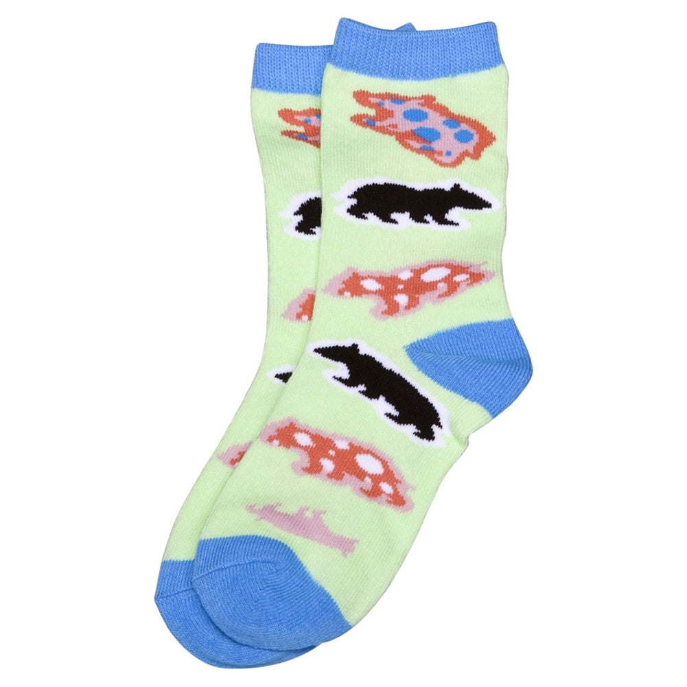 Bear Retro Kid's Socks Socks Lazy One   