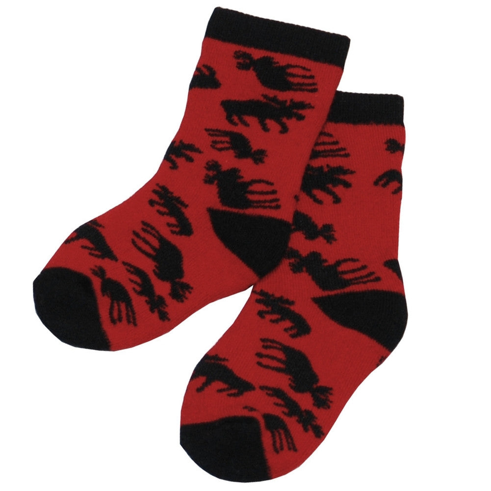 Moose Silhouette Infant Socks Socks Animalworld   