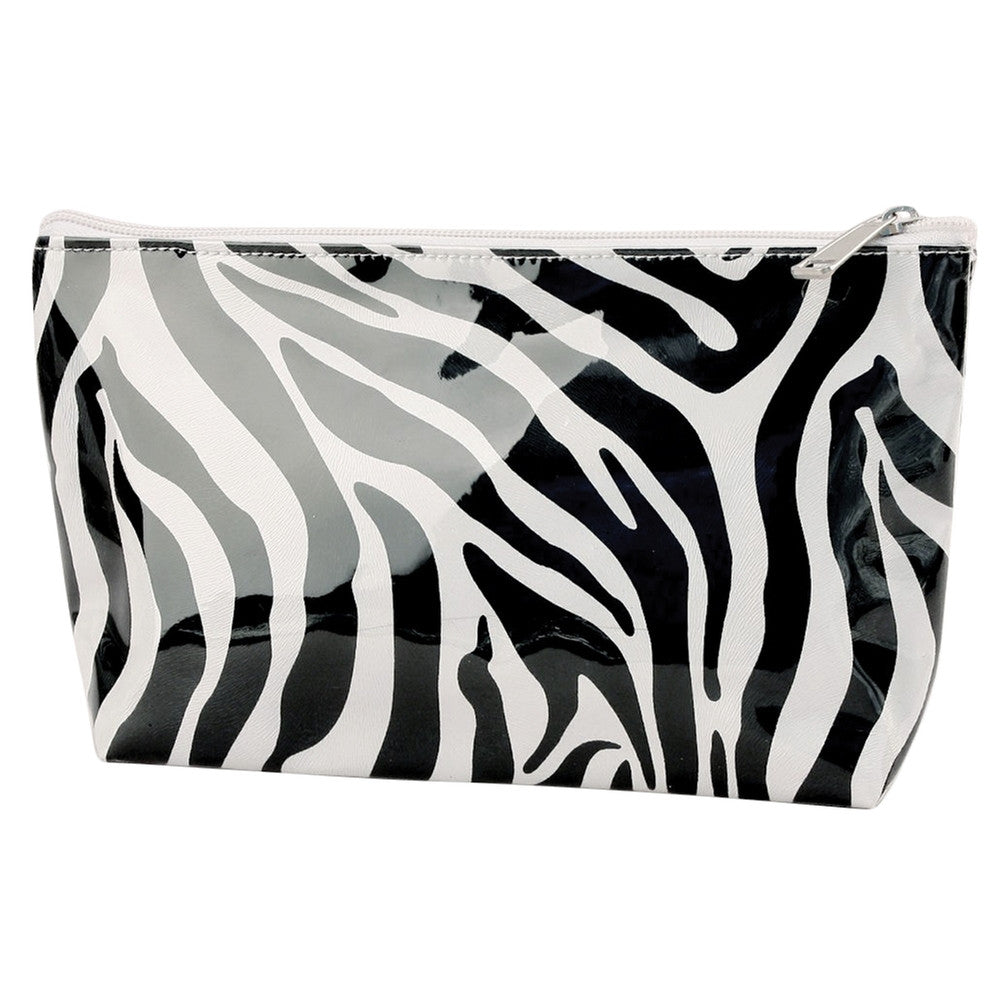 Zebra Small Cosmetic Bag Travel Bags AnimalWorld   