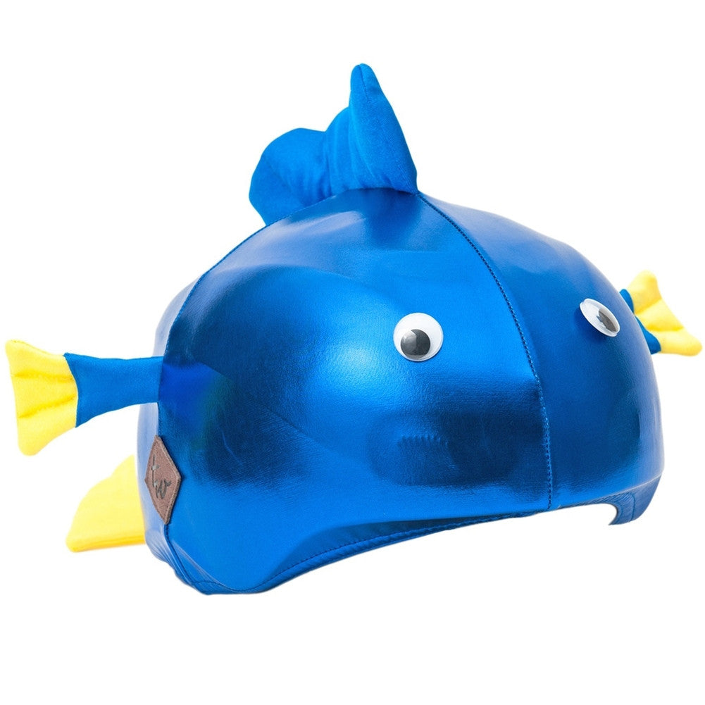 Blue Fish Helmet Cover Helmets AnimalWorld   