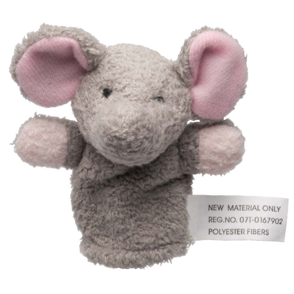 Elephant Plush Finger Puppet Puppets AnimalWorld   