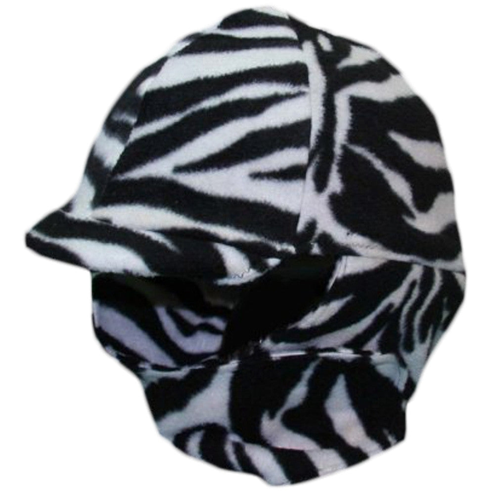 Equestrian Zebra Print Fleece Helmet Cover Helmets AnimalWorld   