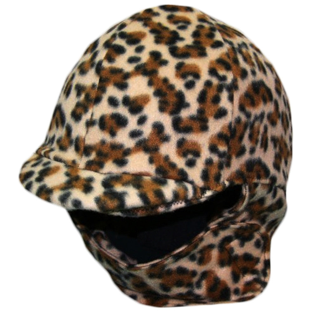 Equestrian Animal Print Fleece Helmet Cover Helmets AnimalWorld   