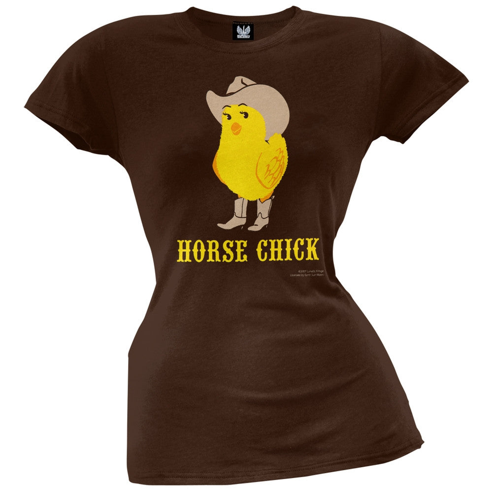 Horse Chicken Women's T-Shirt Women's T-Shirts AnimalWorld   