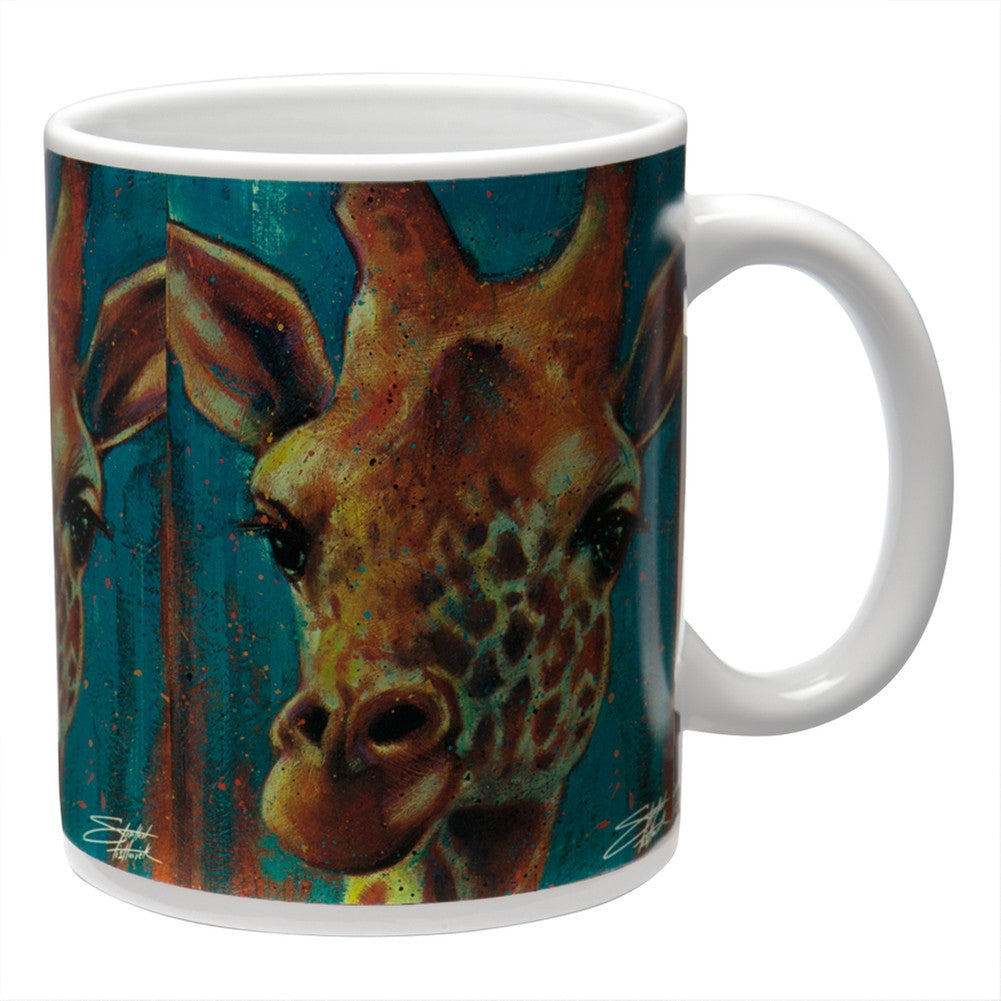 Stephen Fishwick Giraffe Coffee Mug Coffee Mugs Animalworld   