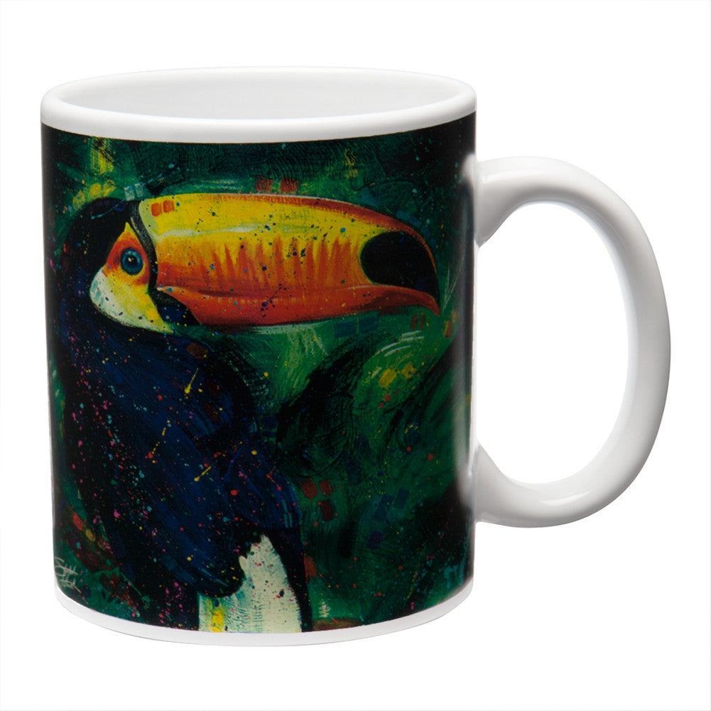 Stephen Fishwick Tucan Coffee Mug Coffee Mugs Animalworld   