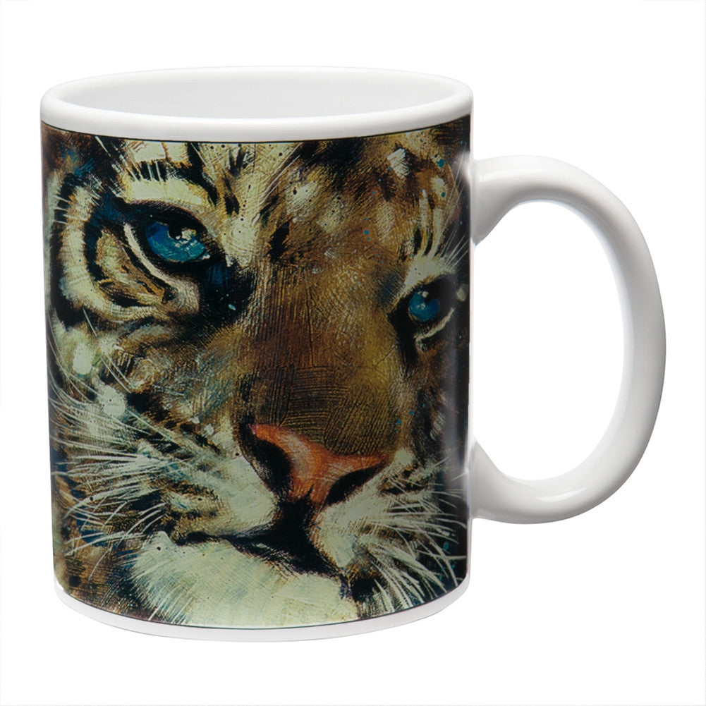 Stephen Fishwick Baby Tiger Coffee Mug Coffee Mugs Animalworld   