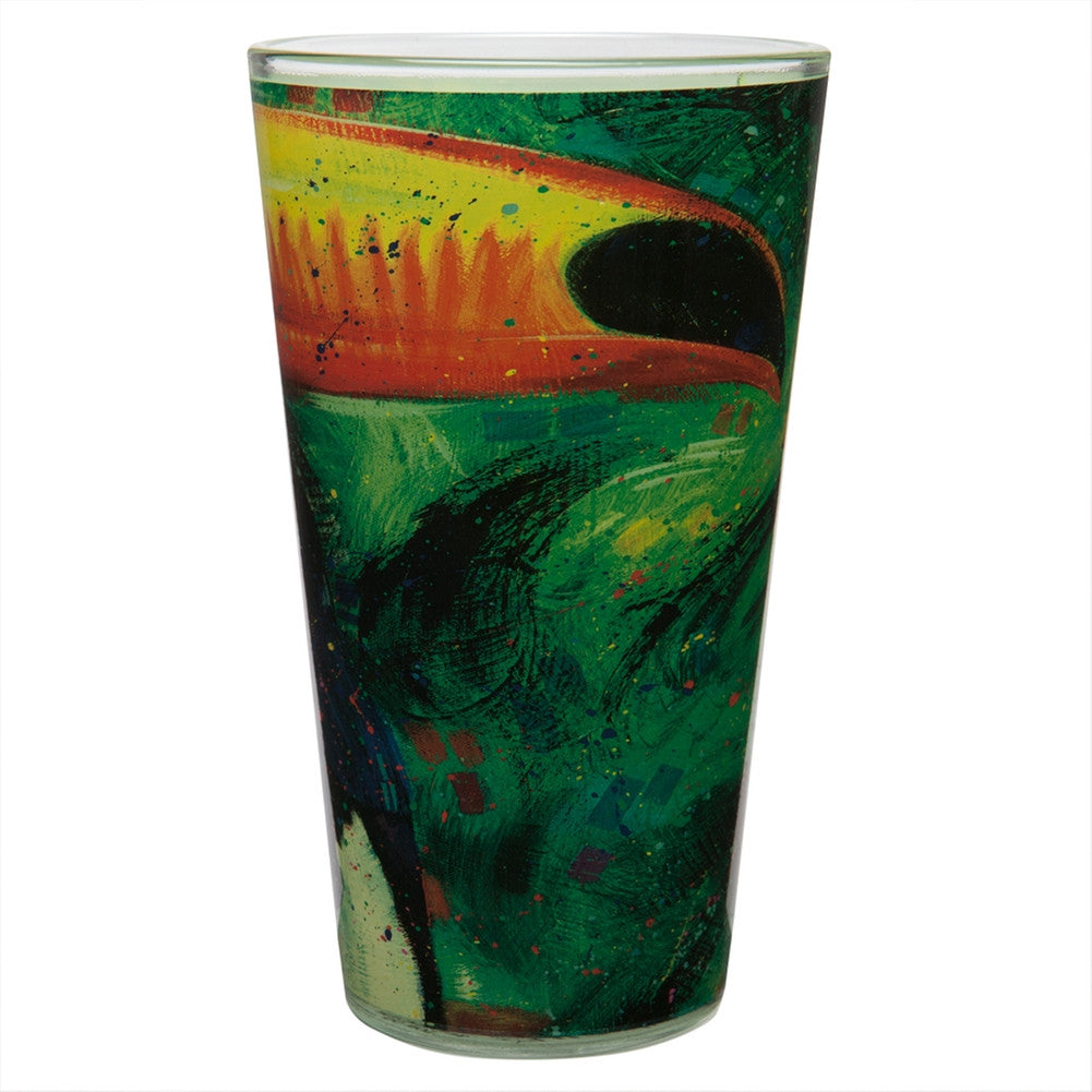 Stephen Fishwick Tucan Pint Glass Pint Glasses Animalworld   