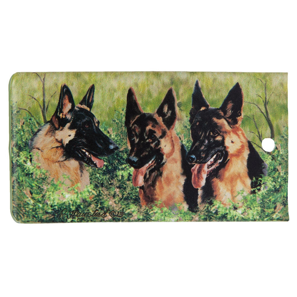 German Shepherd Portrait Bag Tag Bag Tags AnimalWorld   