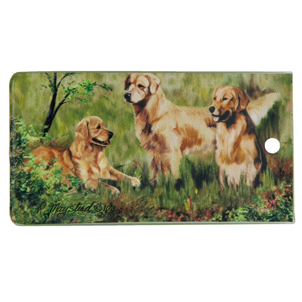 Golden Retriever Portrait Bag Tag Bag Tags AnimalWorld   