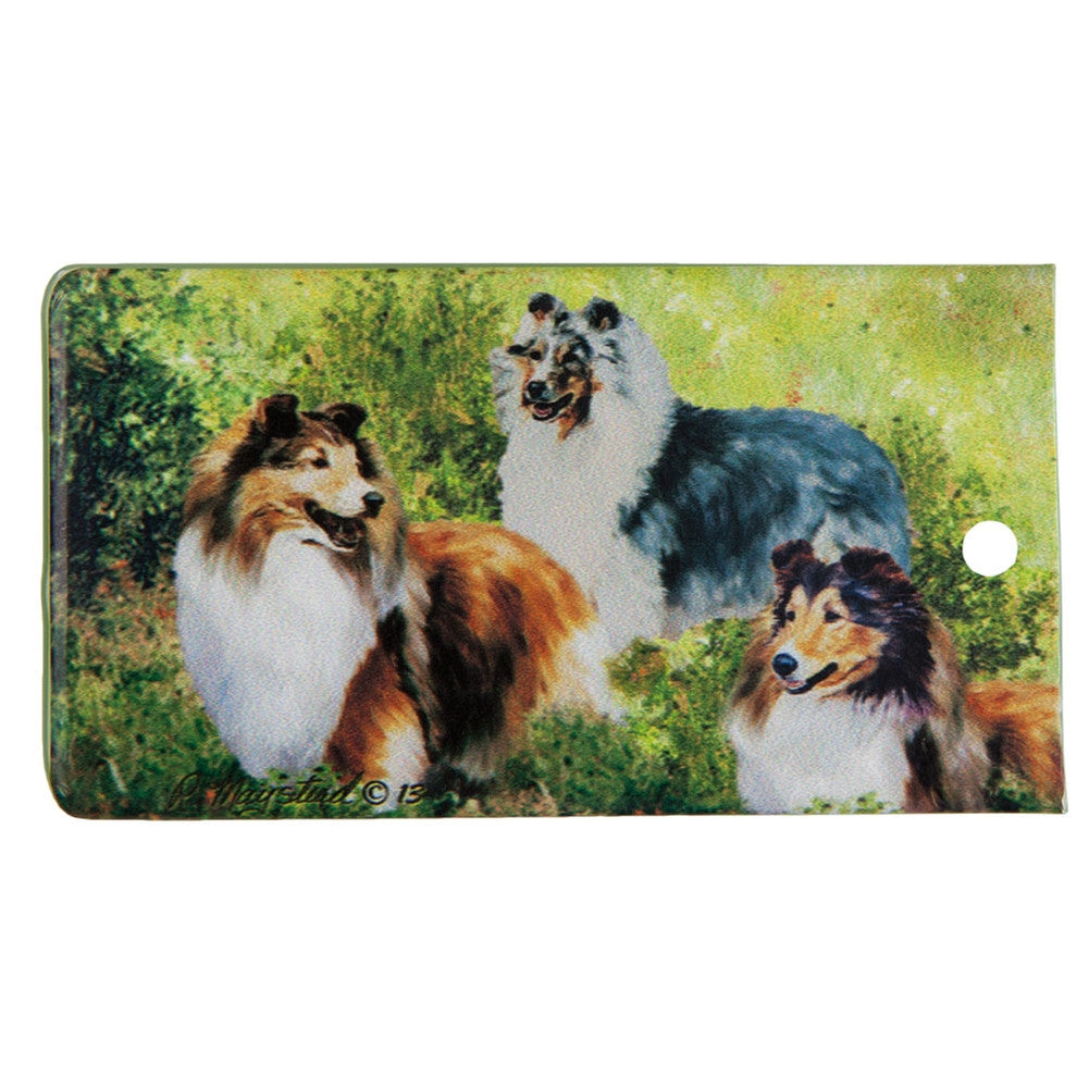 Shetland Sheepdog Portrait Bag Tag Bag Tags AnimalWorld   
