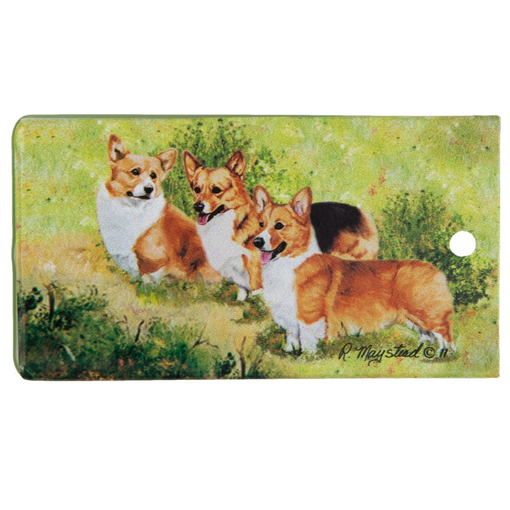 Welsh Corgi Portrait Bag Tag Travel Bags AnimalWorld   