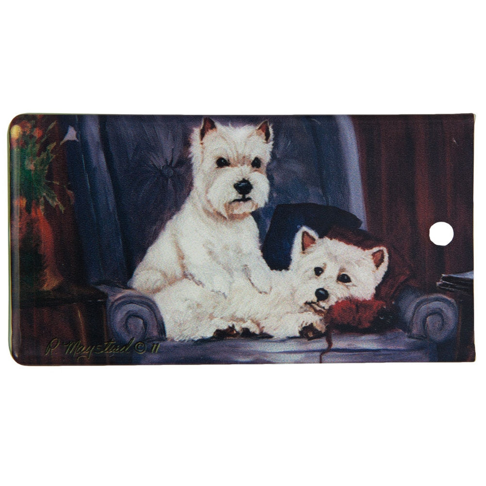Westie Portrait Bag Tag Bag Tags AnimalWorld   