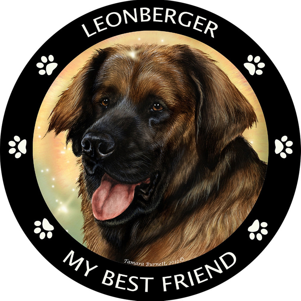 Leonberger My Best Friend Magnet Auto Accessories Animalworld   