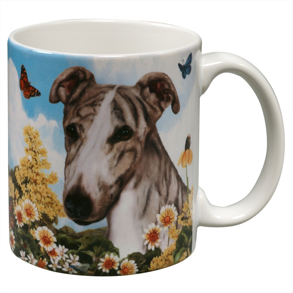 Greyhound Garden Party Fun Mug Coffee Mugs Animalworld   