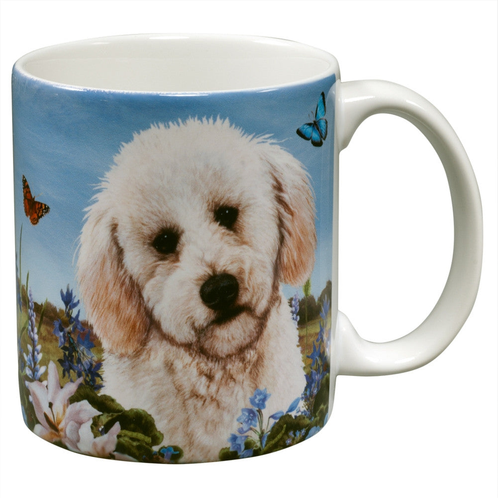 Labradoodle Garden Party Fun Mug Coffee Mugs Animalworld   