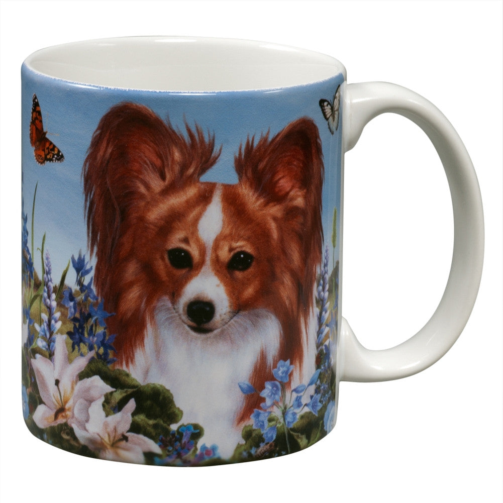 Papillon Garden Party Fun Mug Coffee Mugs Animalworld   