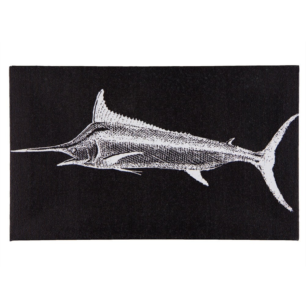 Swordfish In Black & White Canvas Art Canvas Art Ohio Wholesale, Inc   