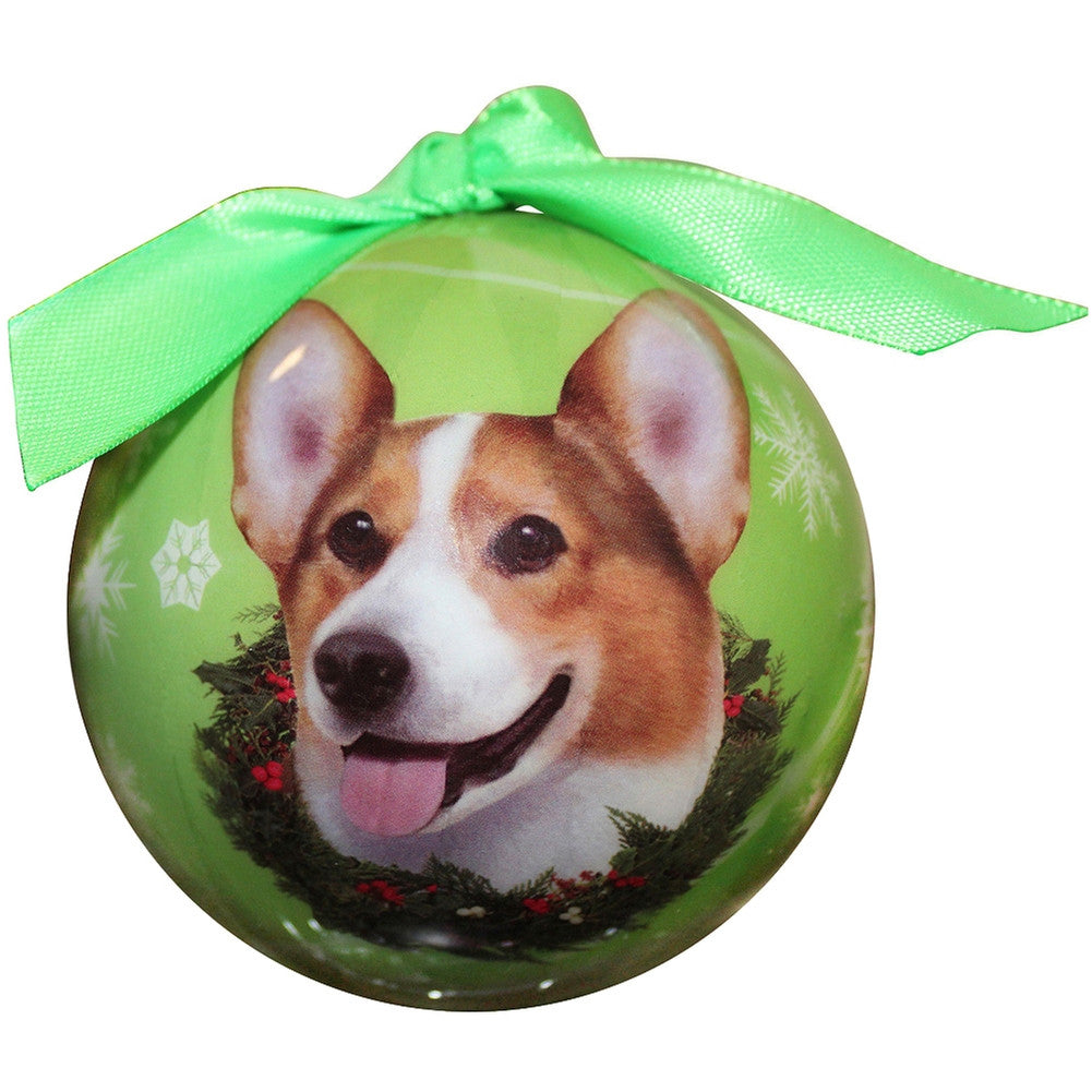 Welsh Corgi Christmas Ball Ornament Christmas Decorations Animalworld   