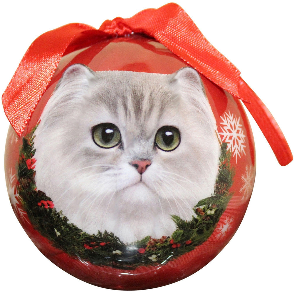 Persian Cat Christmas Ball Ornament Christmas Decorations Animalworld   