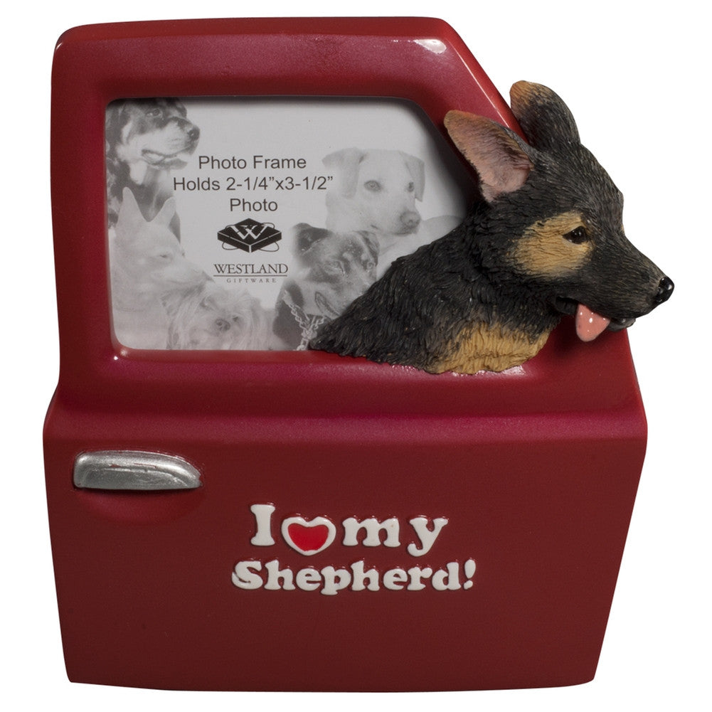 I Heart My Shepherd Driving Picture Frame Picture Frames Animalworld   