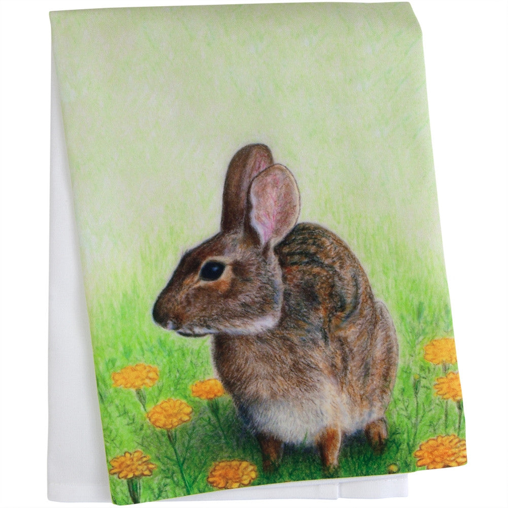 Rabbit Guest Towel Bath Towels Betsy Drake Interiors   