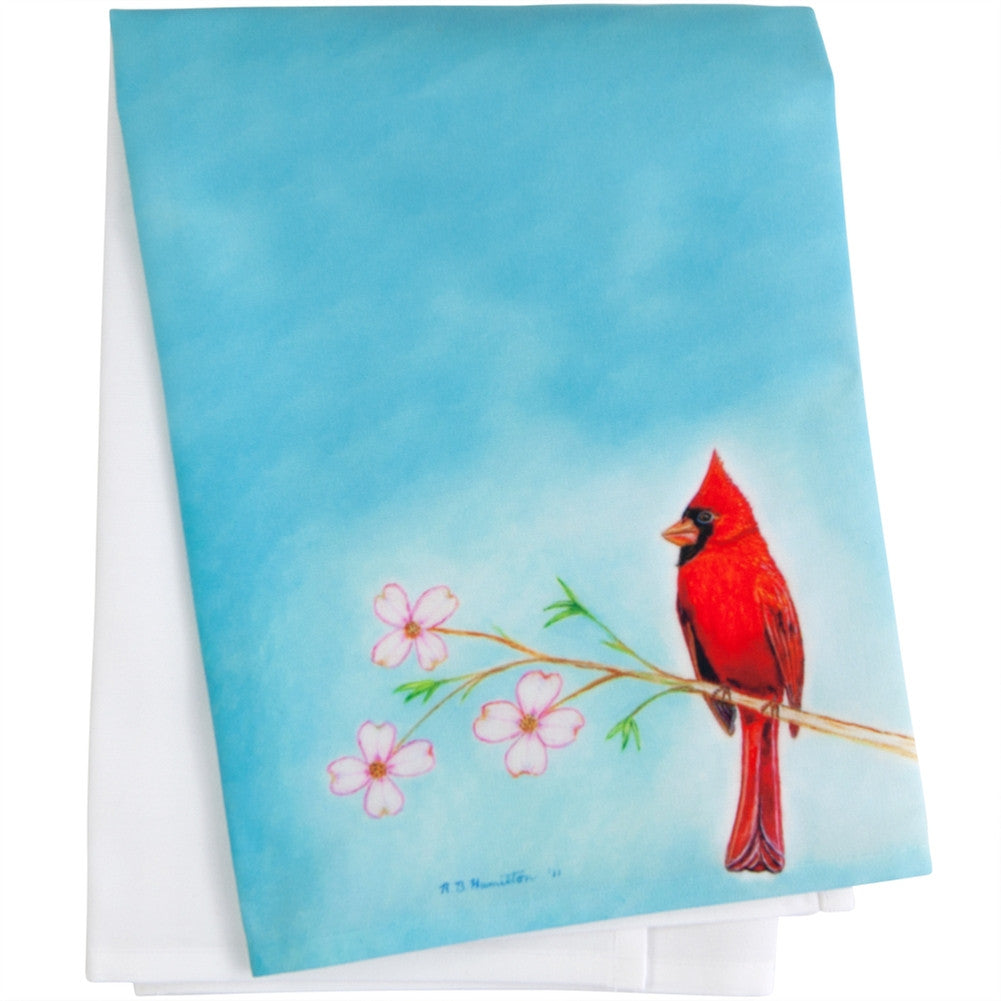 Dick's Cardinal Guest Towel Bath Towels Betsy Drake Interiors   