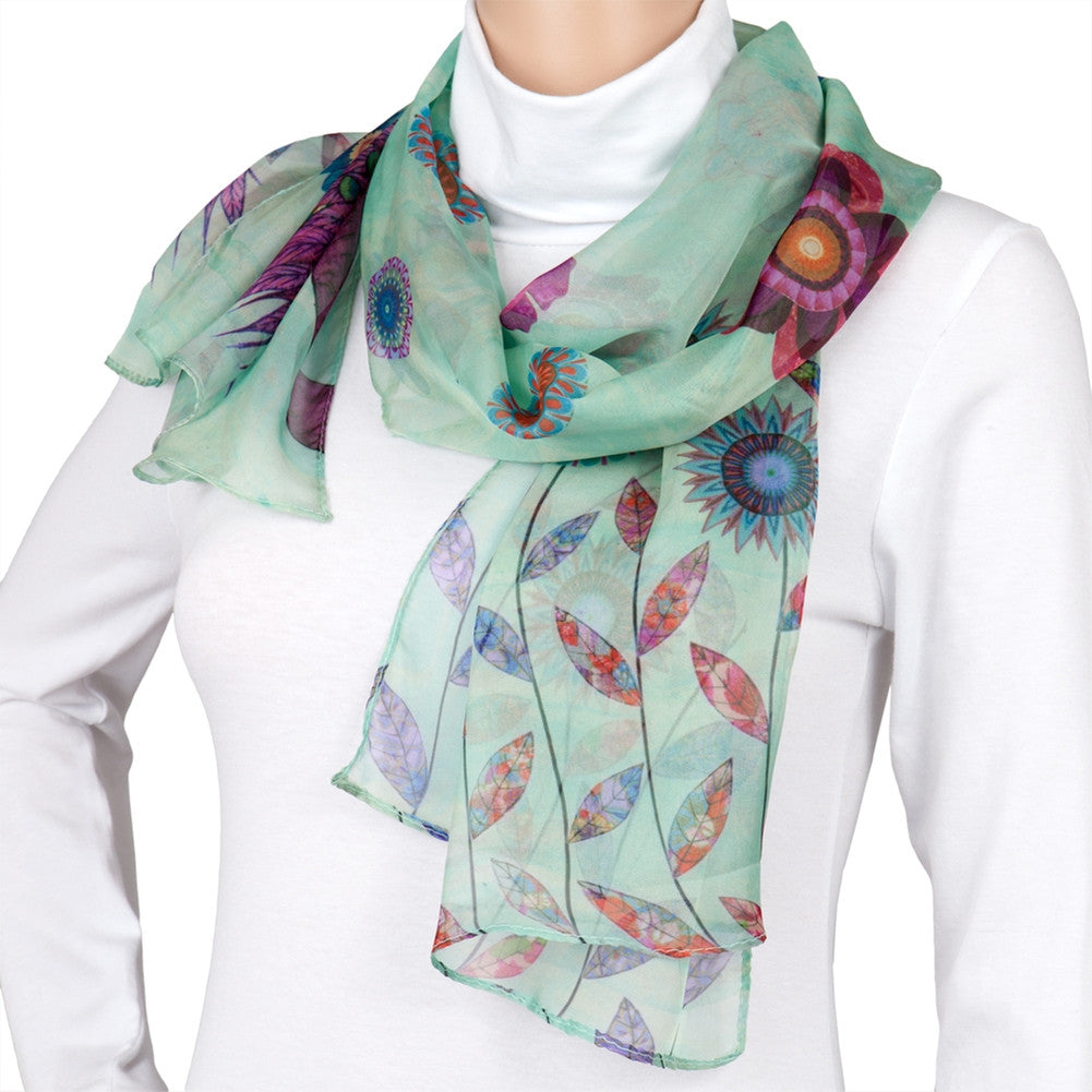 Peacock Scarf Scarves & Boas Animalworld   