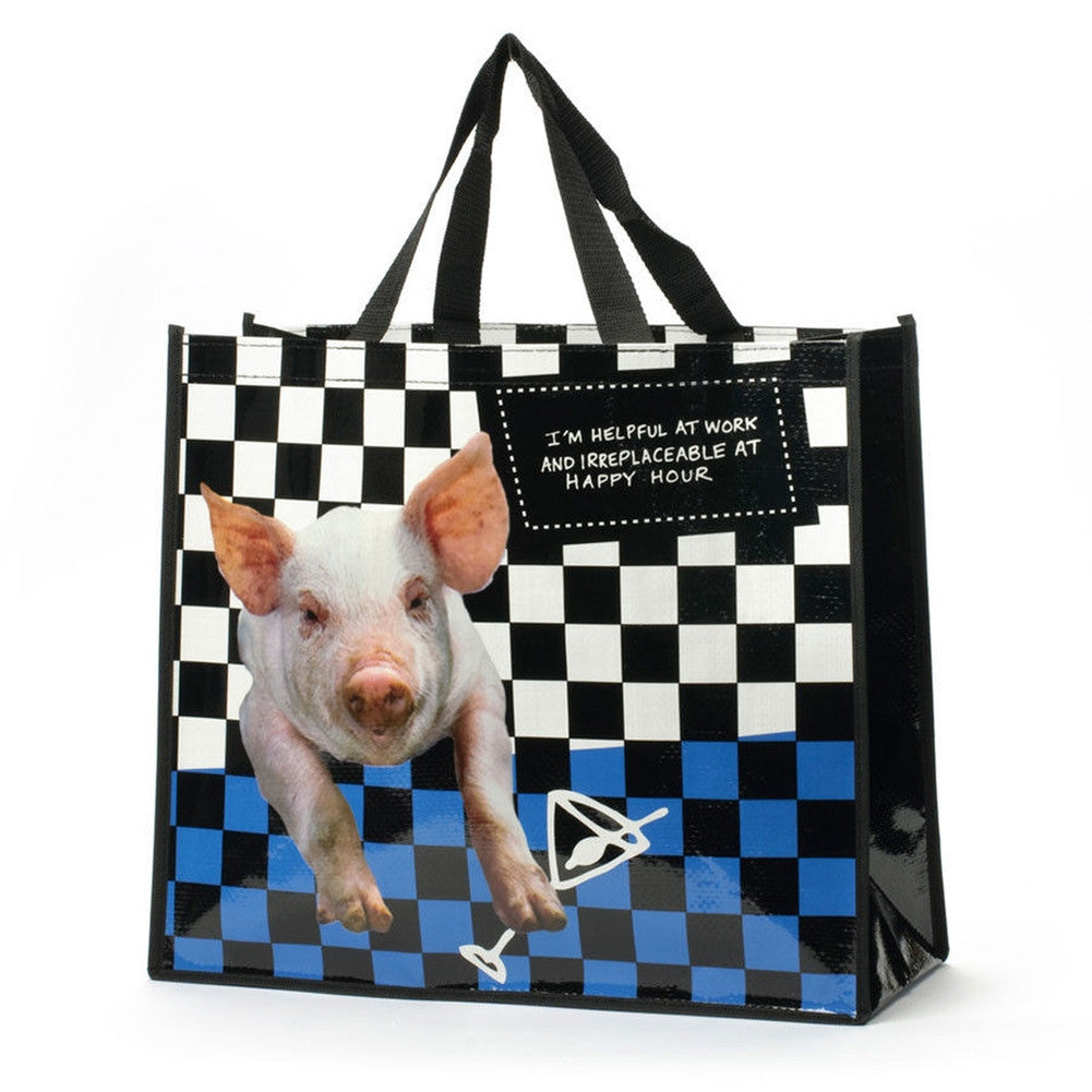 Helpful Piggy Tote Bag Totes Animalworld   