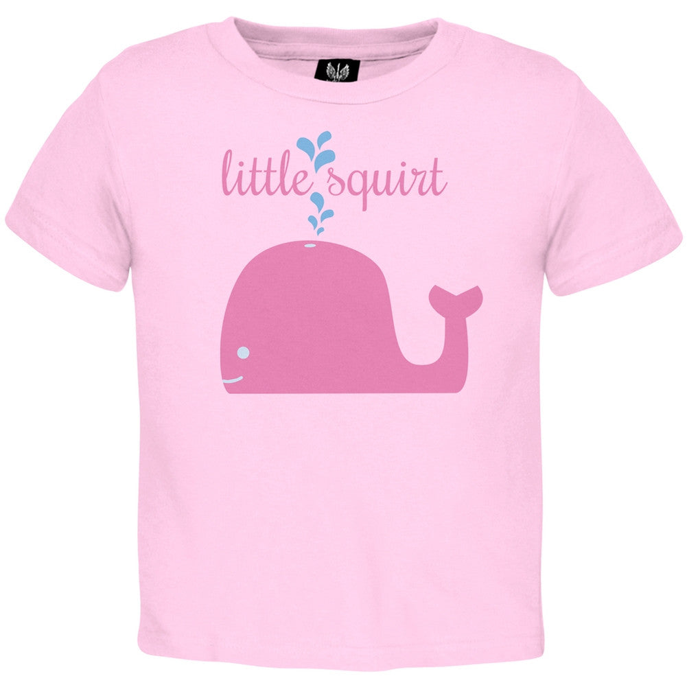 Little Squirt Pink Toddler T-Shirt Toddler T-Shirts Old Glory   