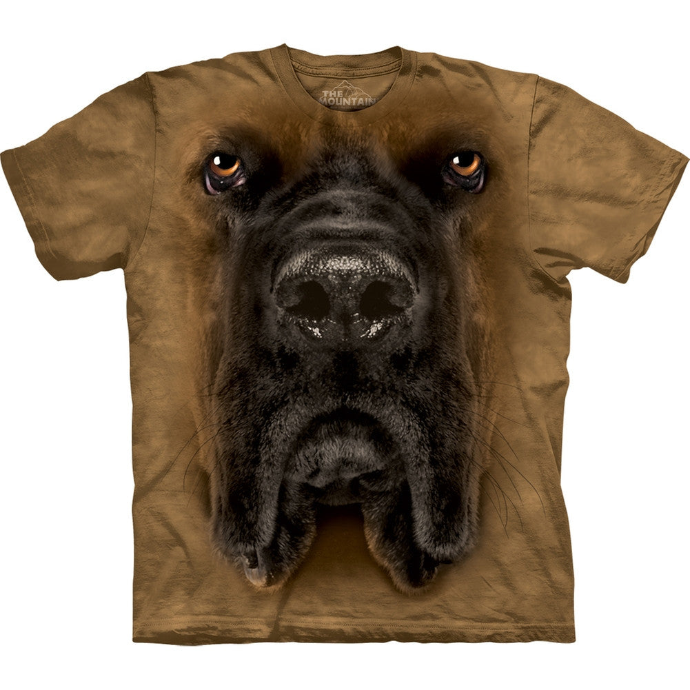 Mastiff Face Kids T-Shirt Youth T-Shirts Animalworld   