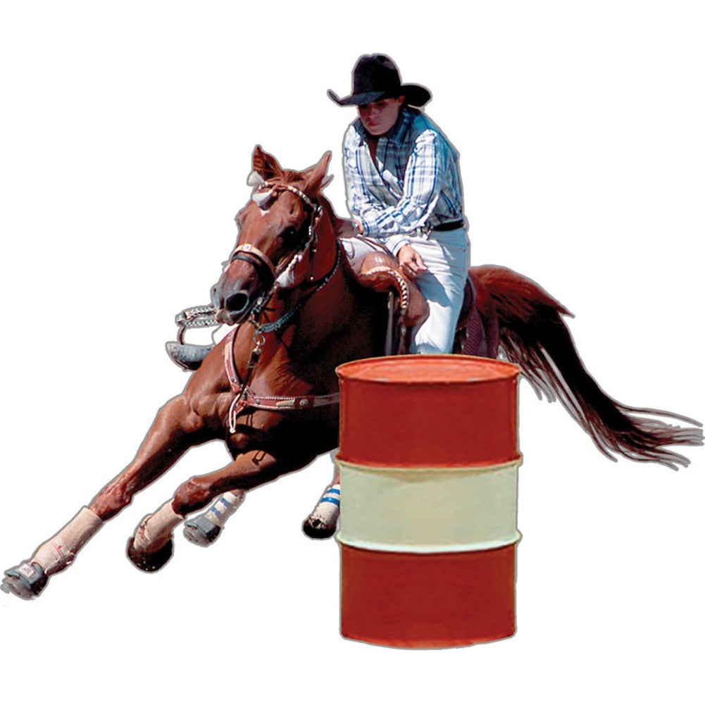 Barrel Racer Rodeo Magnet Car Magnets Animalworld   