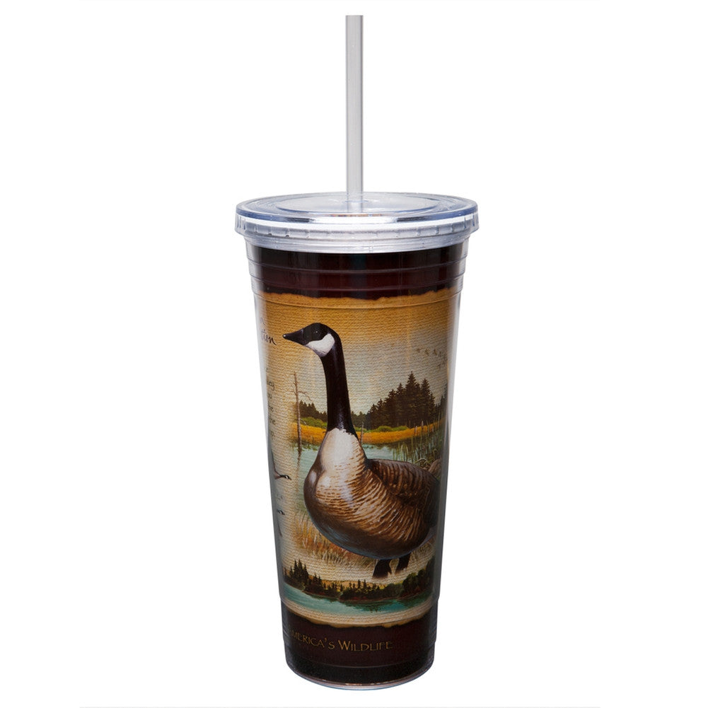 Canada Goose Double-Wall Insulated Acrylic Tumbler Tumblers Animalworld   