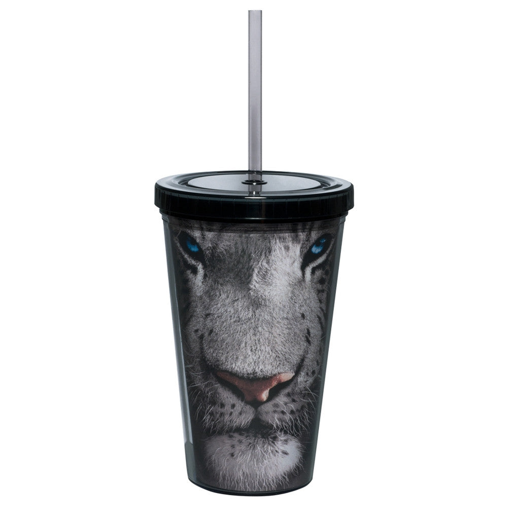 White Tiger Face Tumbler Tumblers Animalworld   