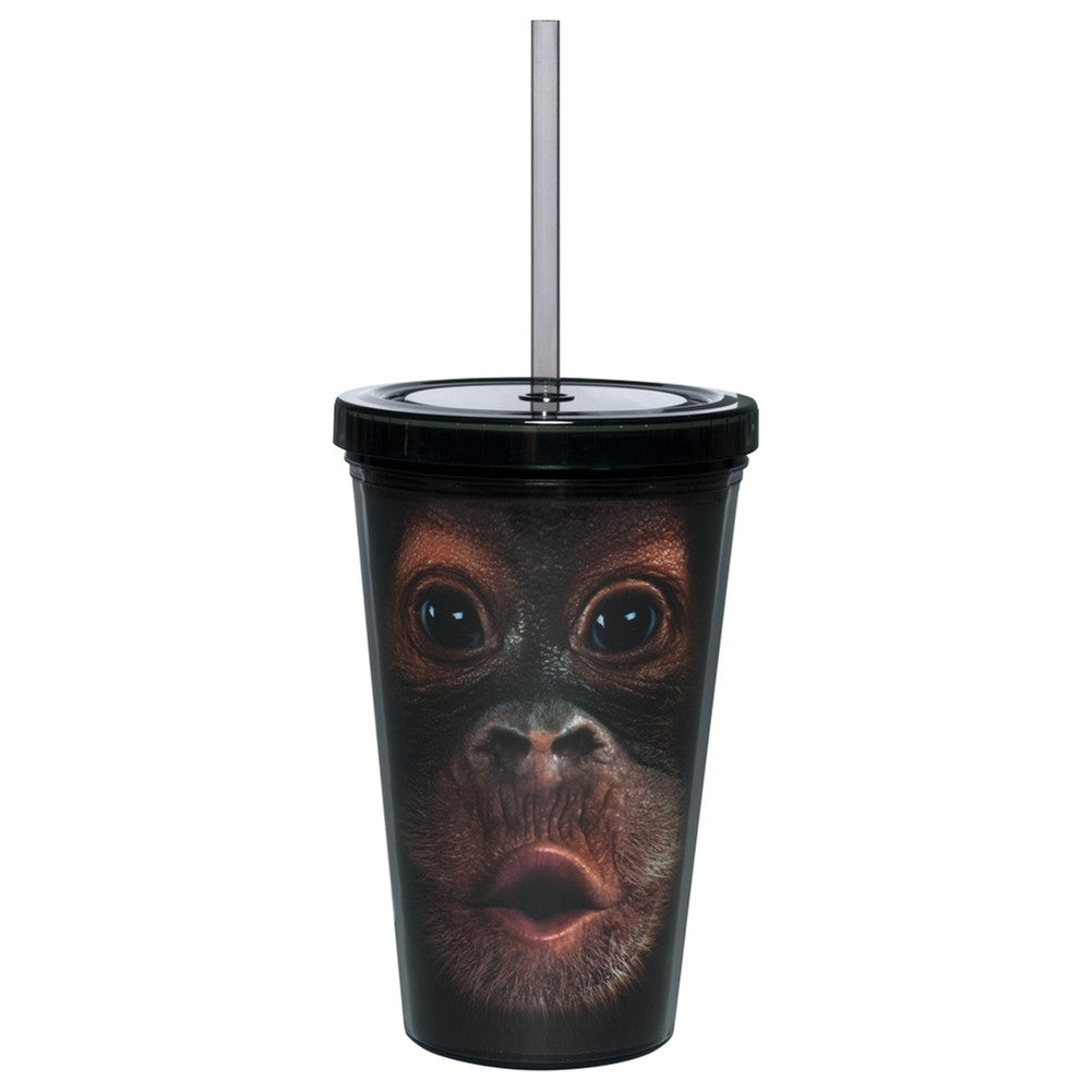 Orangutan Face Tumbler Tumblers Animalworld   