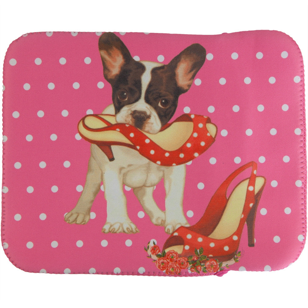 Puppy Plays With Shoe Fabric Tablet Cover Tablet Covers Animalworld   
