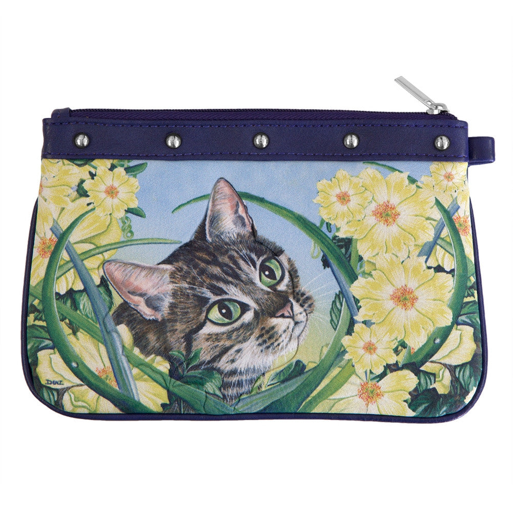 Cat In Flowers Joy Wristlet Wristlets Animalworld   