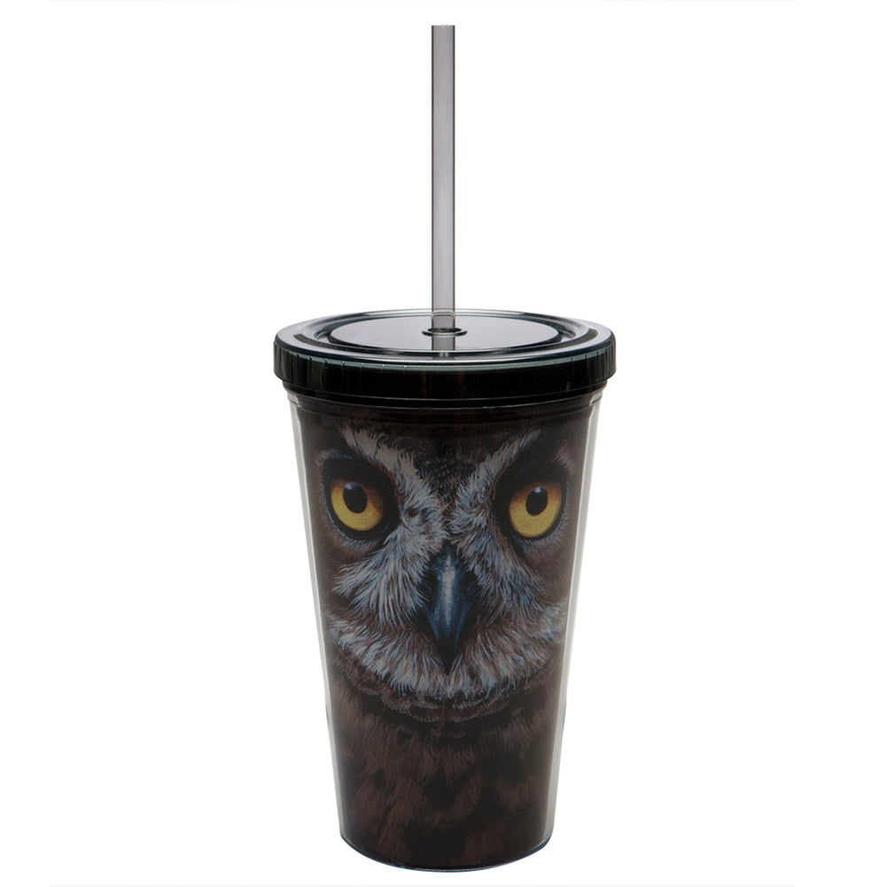 Owl Face Carnival Cup Tumblers Animalworld   