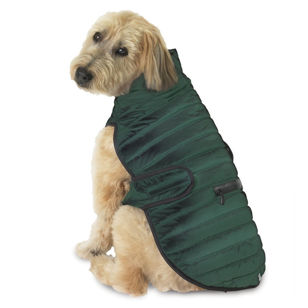 Brunswick Puffer Green Dog Vest Dog Clothing Petrageous Designs   