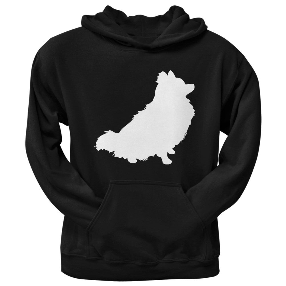 Pomchi Silhouette Black Adult Hoodie Sweatshirts Old Glory   