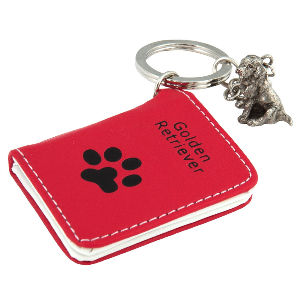 Golden Retriever Photo Wallet Keychain Keychains Animalworld   