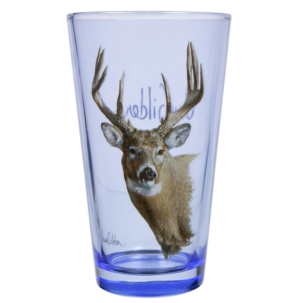 Van Gilder - Ten Point Buck Pint Glass Pint Glasses Old Glory   
