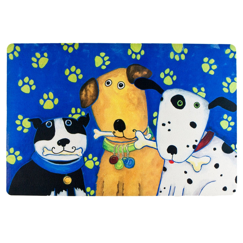 Quirky Dogs Welcome Mat Floor Mats & Rugs Crt   