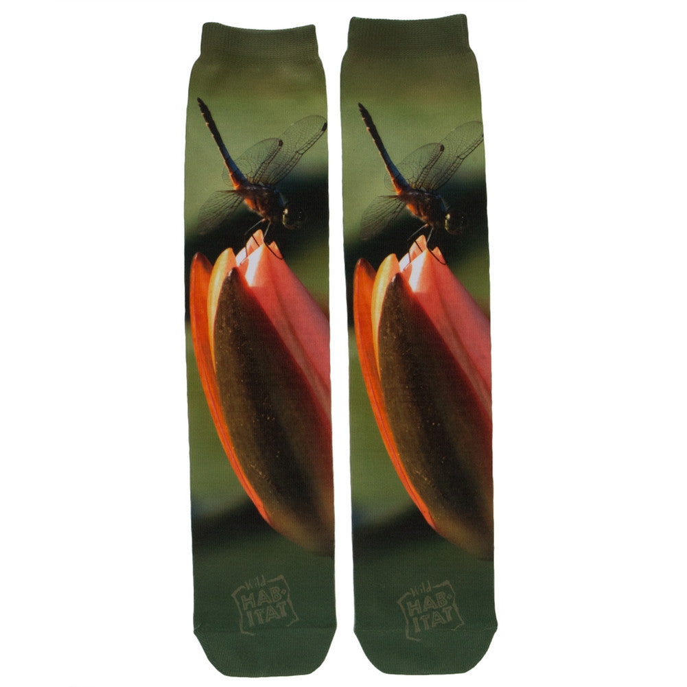 Dragonfly Sublimated Socks Socks Lin Manufacturing   