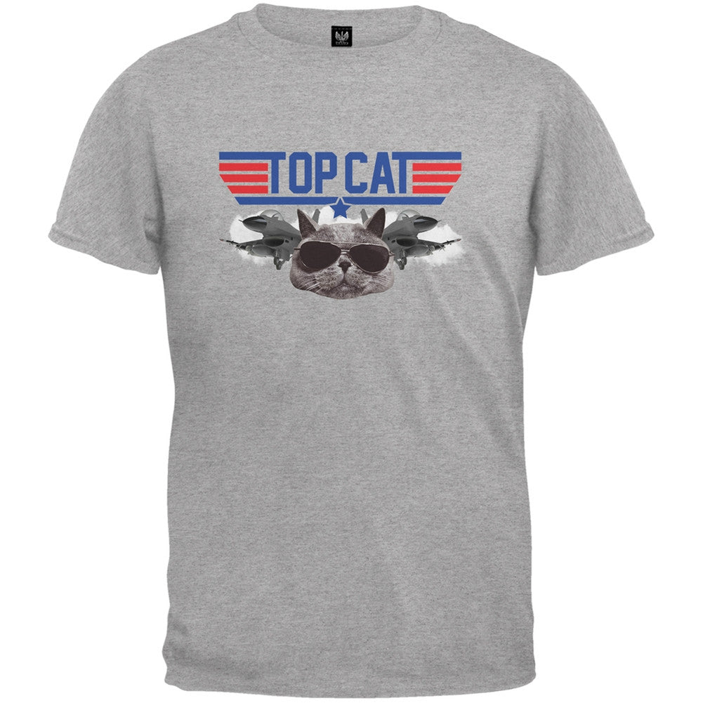 Top Cat Black Adult T-Shirt Men's T-Shirts Old Glory   