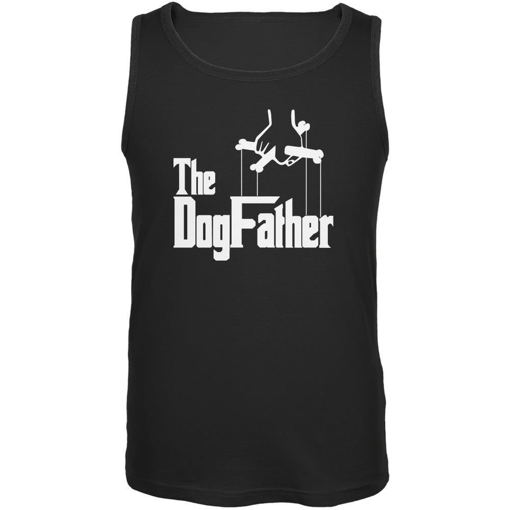 Fathers Day - The Dog Father Black Adult Tank Top Tank Tops Old Glory 2XL Black 