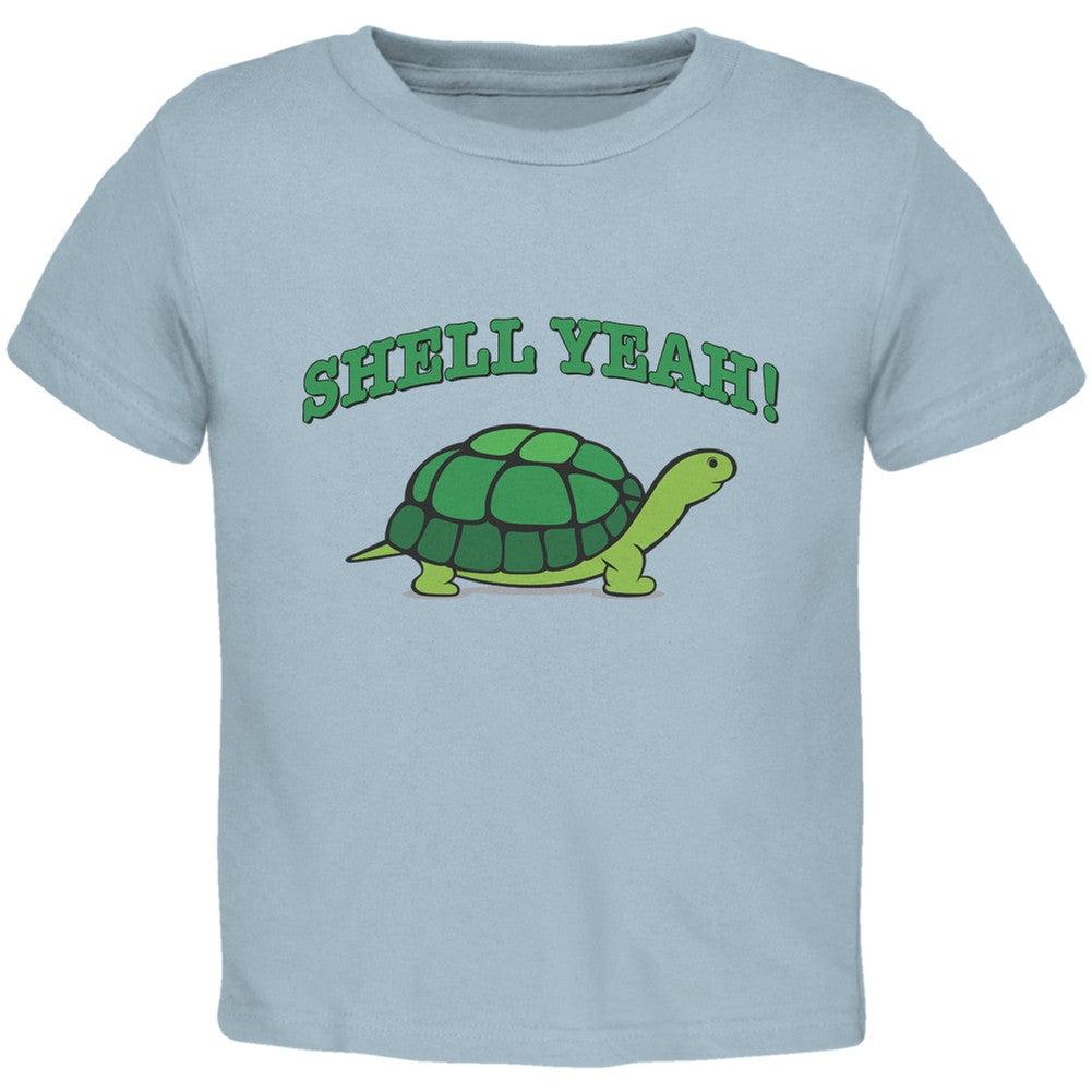 Shell Yeah Mint Green Toddler T-Shirt Toddler T-Shirts Old Glory 2T Light Green 